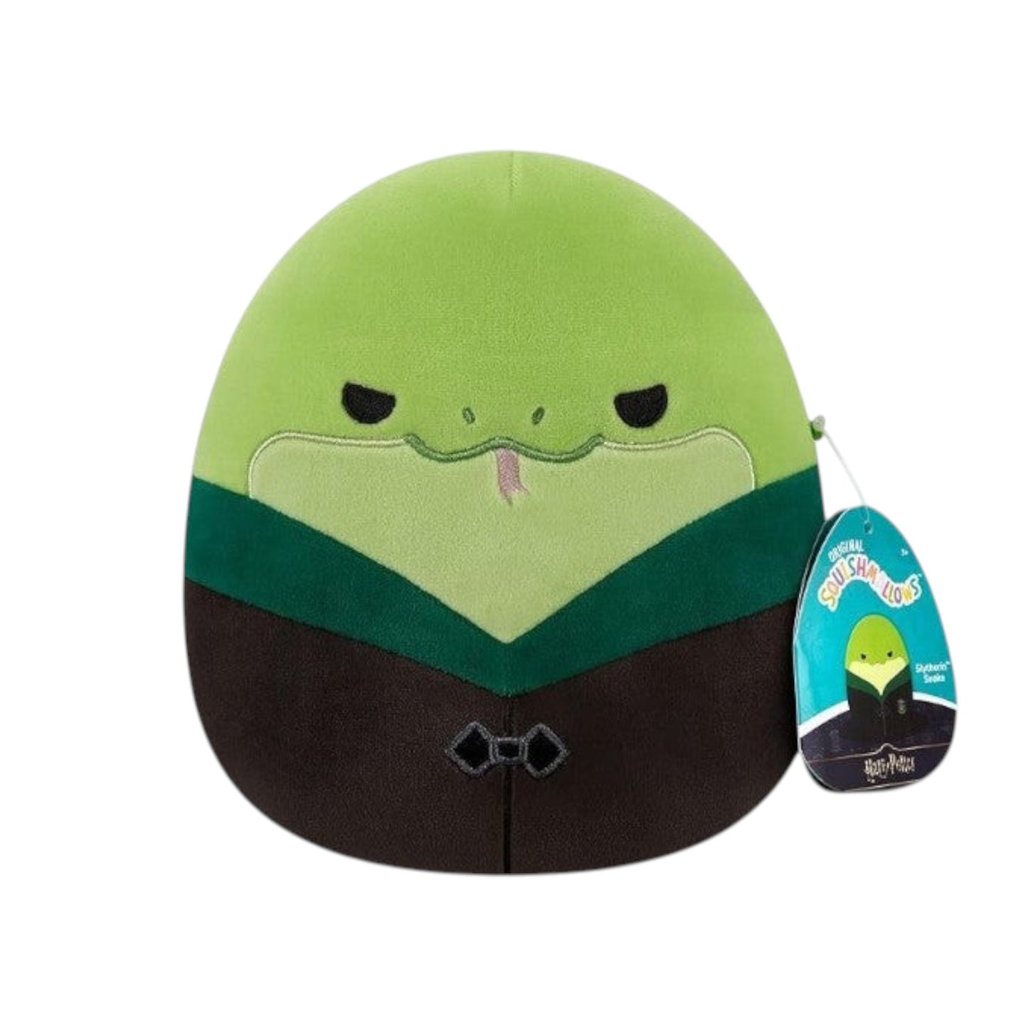 Squishmallows Harry Potter 8-Inch Slytherin Snake in Hogwarts Robe