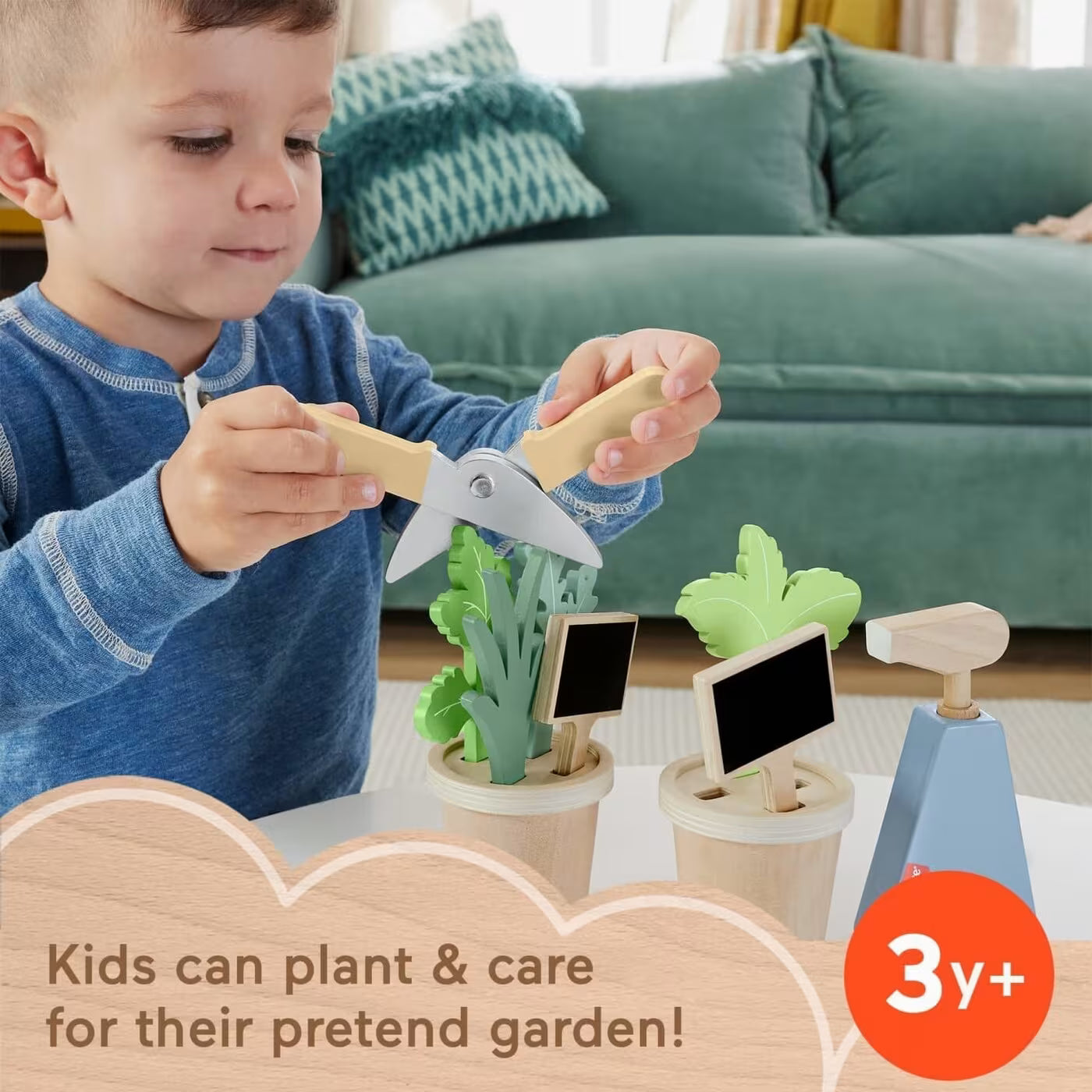 Fisher Price Wooden Herb Set