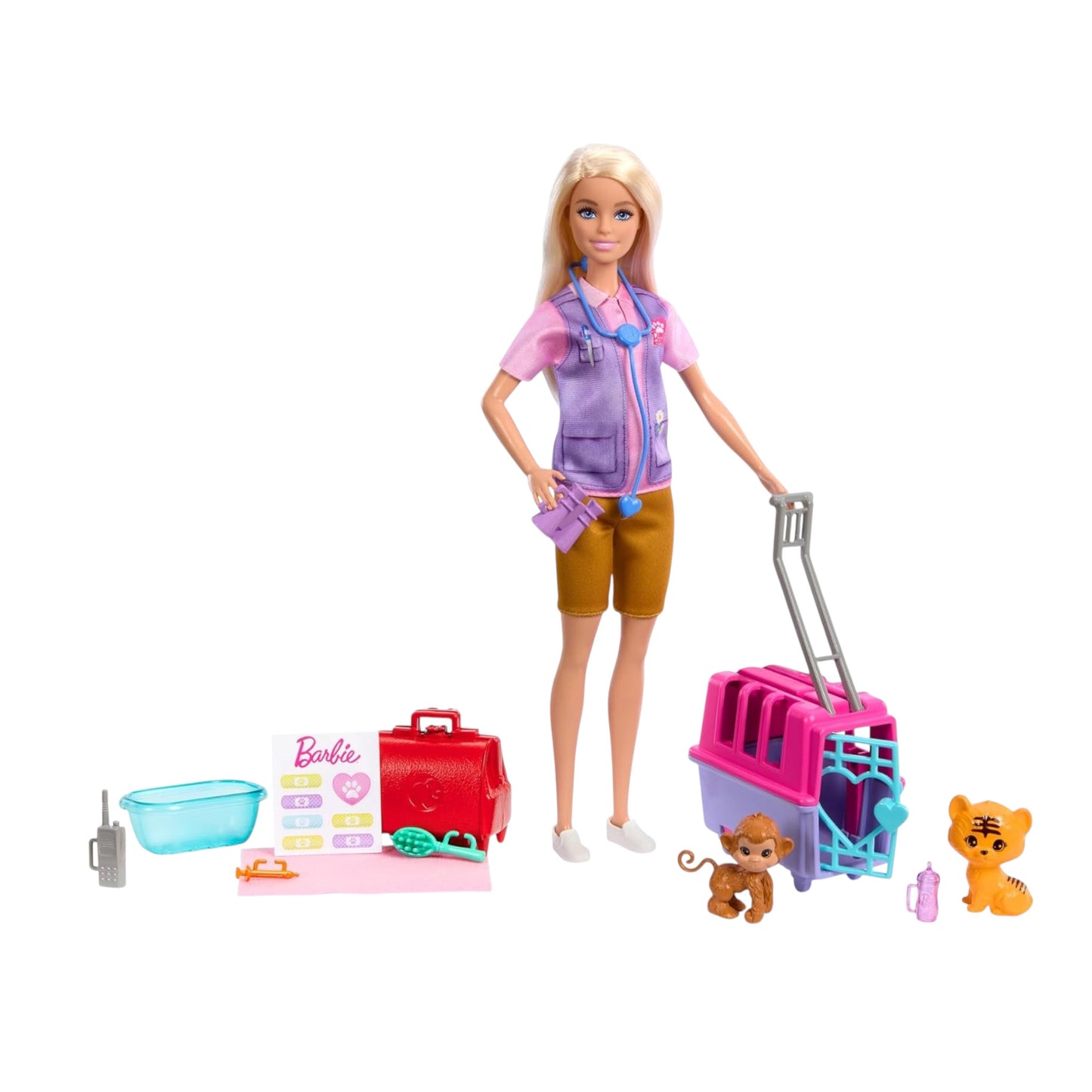 Barbie Animal Rescue Doll & Playset