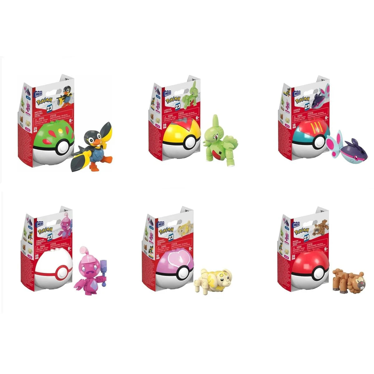 Mega Construx Pokemon Poke Ball - Styles May Vary