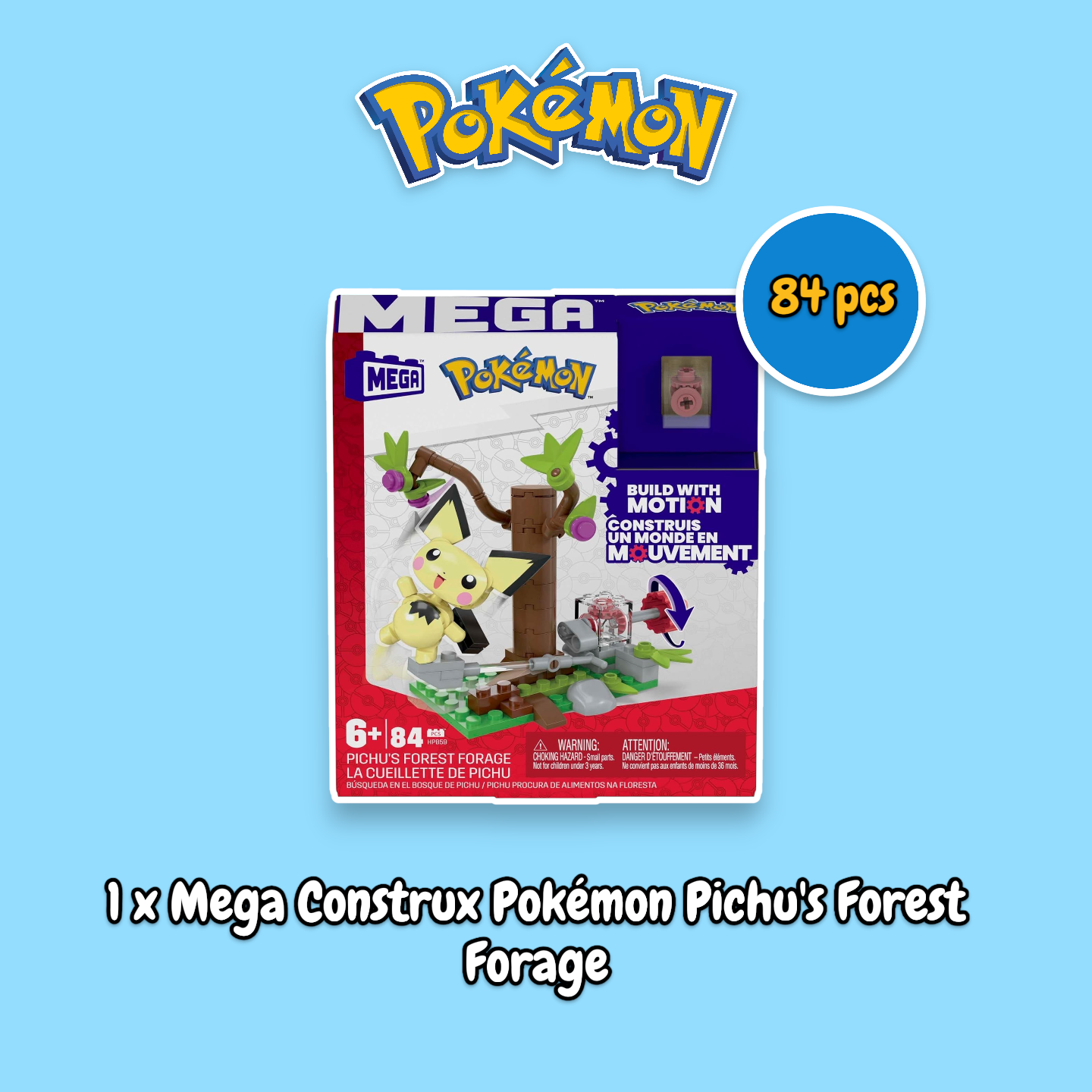 Mega Construx Pokemon 5 Item Bundle RRP £82.95