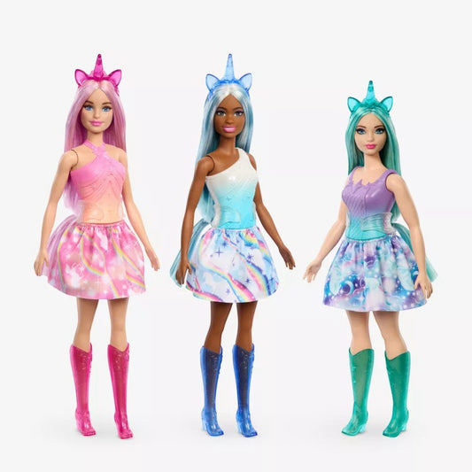 Barbie Dreamtopia Unicorn Doll - Styles May Vary