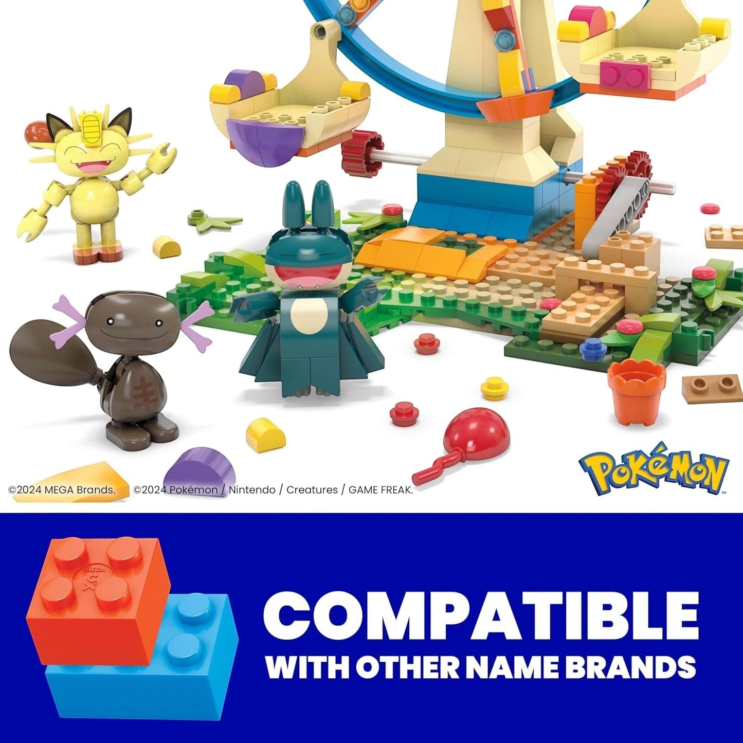 Mega Construx Pokemon Ferris Wheel Fun