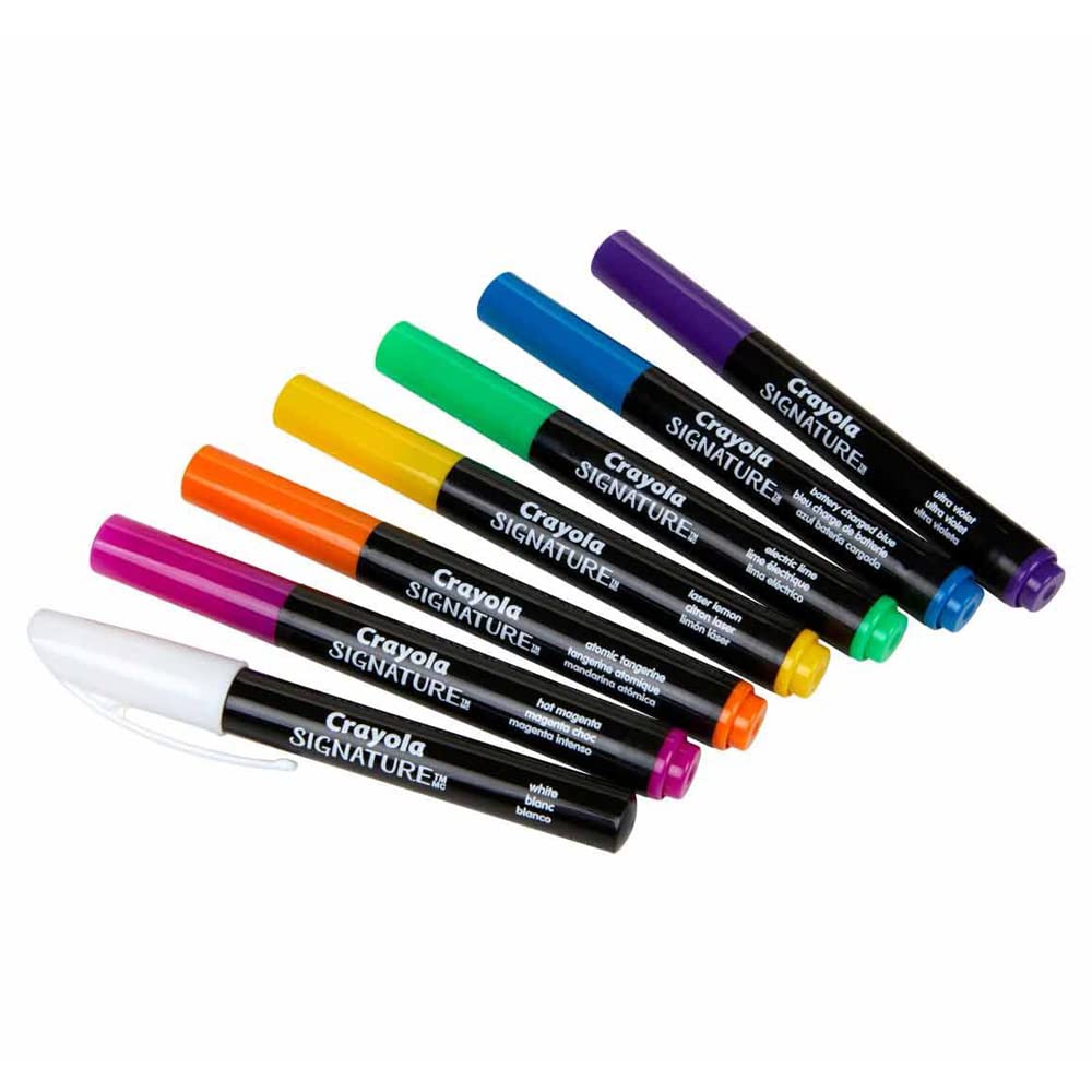 Crayola Signature Neon Light Effect Markers