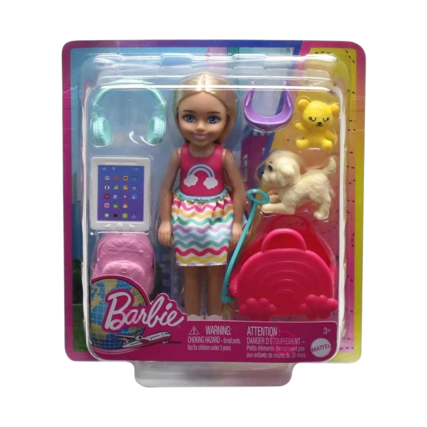 Barbie Chelsea Doll and Accessories Travel Set
