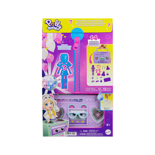 Polly Pocket Disco Dance Fashion Reveal Playser