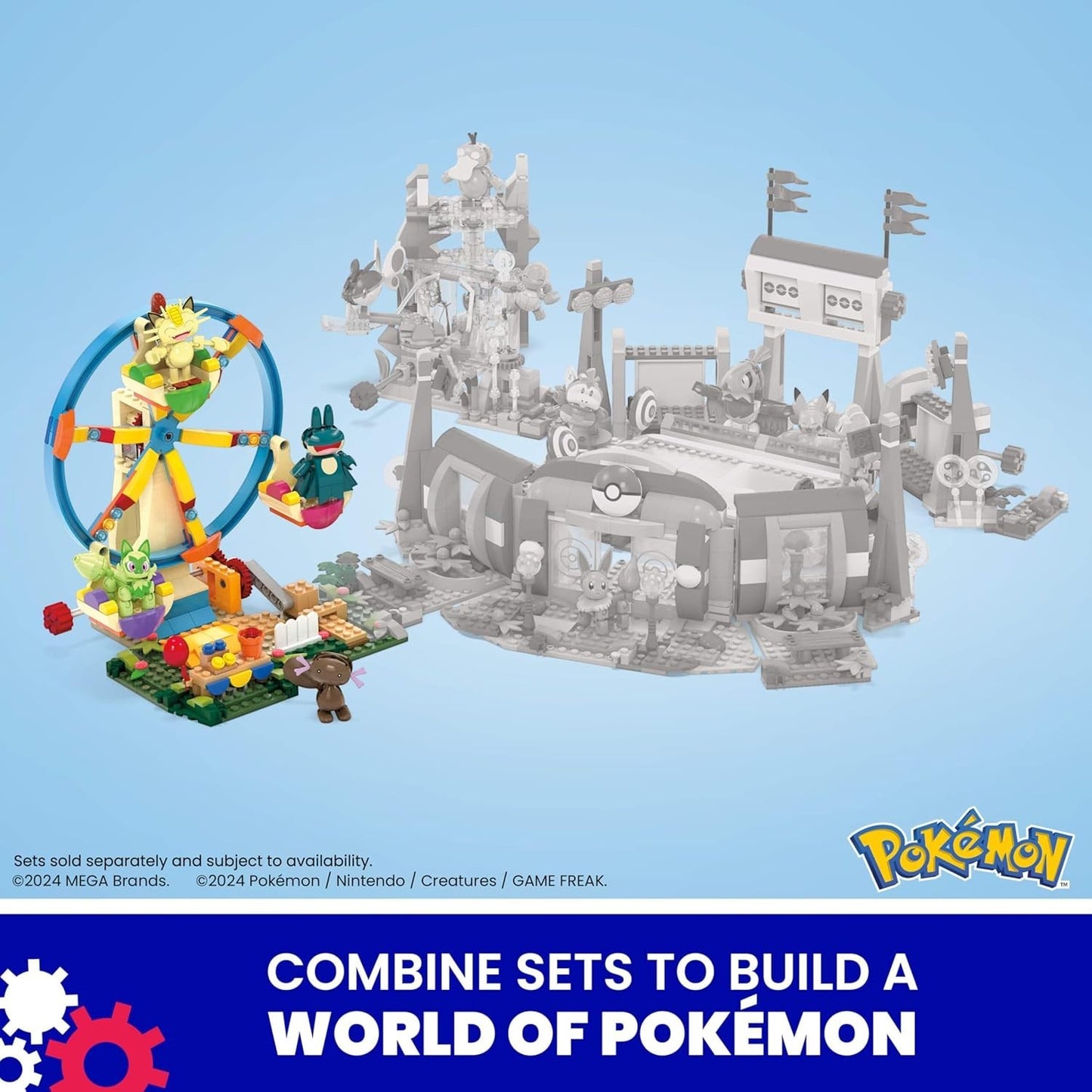 Mega Construx Pokemon Ferris Wheel Fun