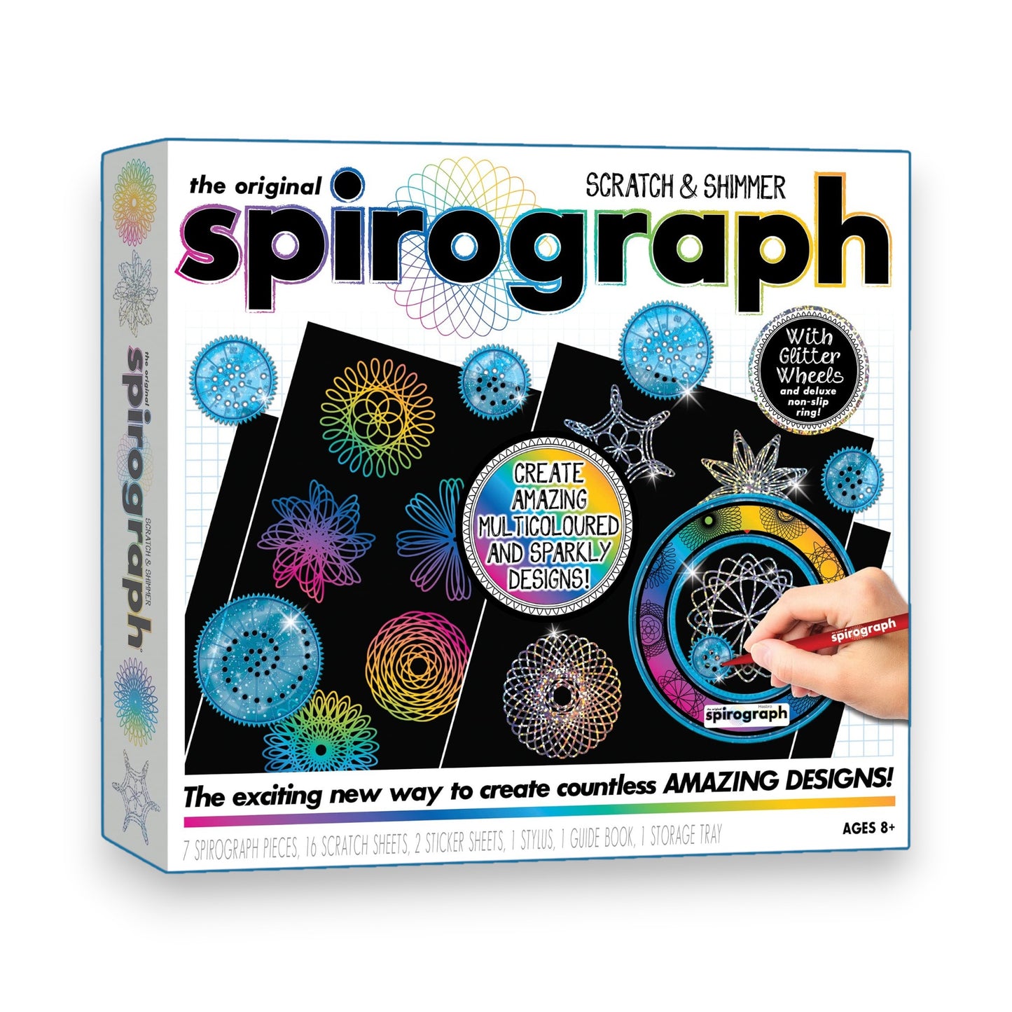 Spirograph Scratch & Shimmer