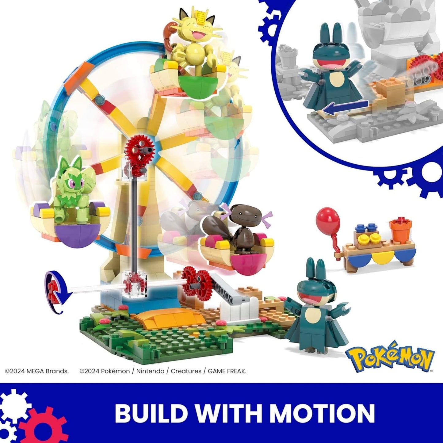 Mega Construx Pokemon Ferris Wheel Fun