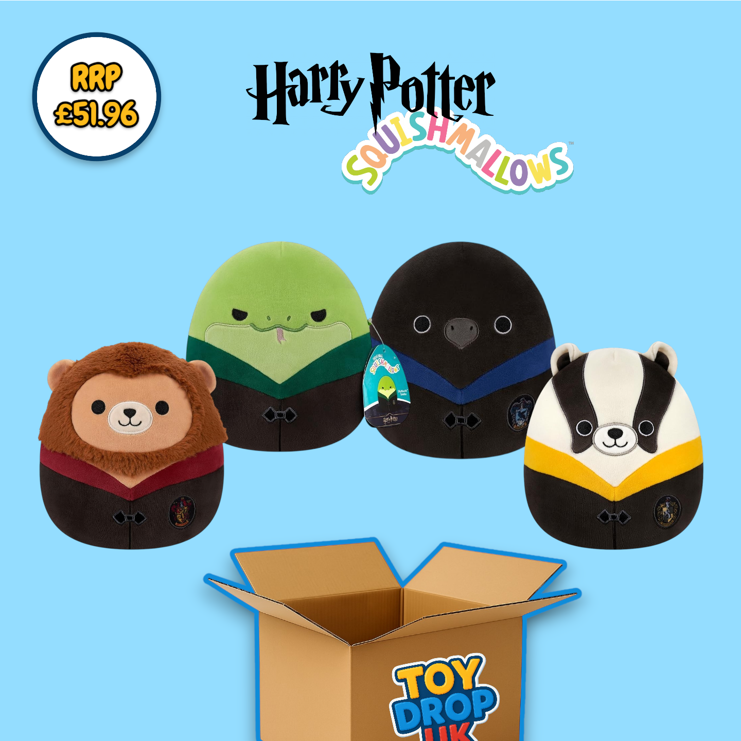 Harry Potter Squishmallows Bundle Box RRP £51.96