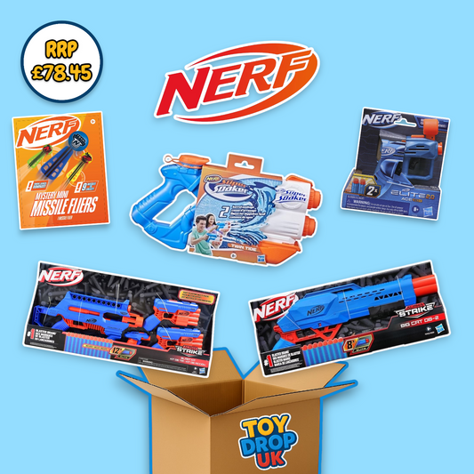 Nerf 5 Item Toy Bundle Box RRP £78.45
