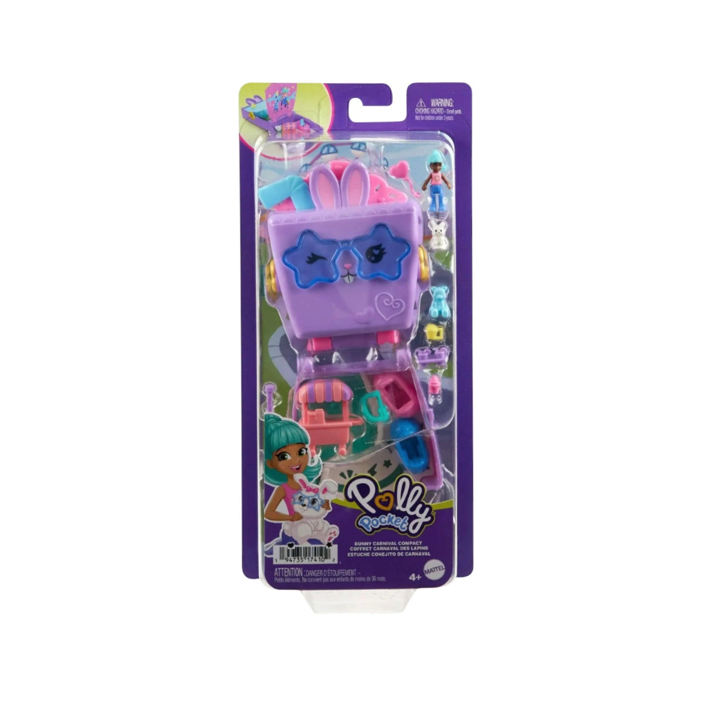 Polly Pocket Compact - Bunny Carnival