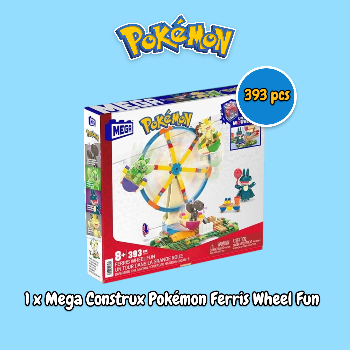 Mega Construx Pokemon 5 Item Bundle RRP £82.95