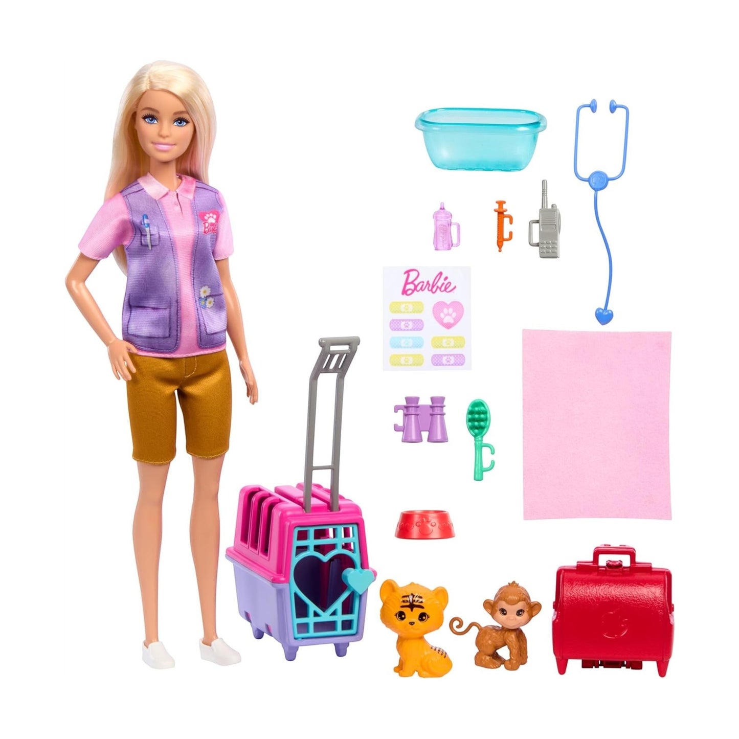 Barbie Animal Rescue Doll & Playset