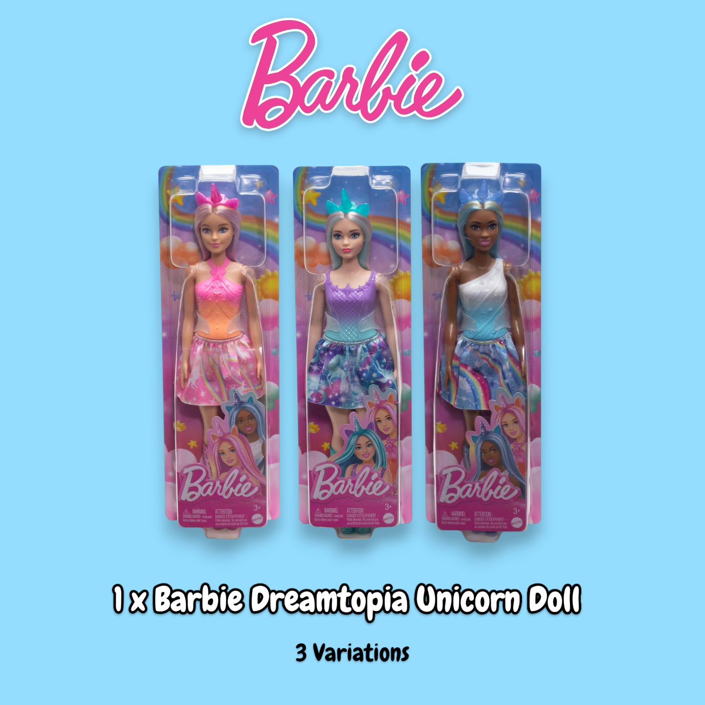 Barbie 5 Item Bundle inc Dolls, Playsets and Accessories RRP £83.95