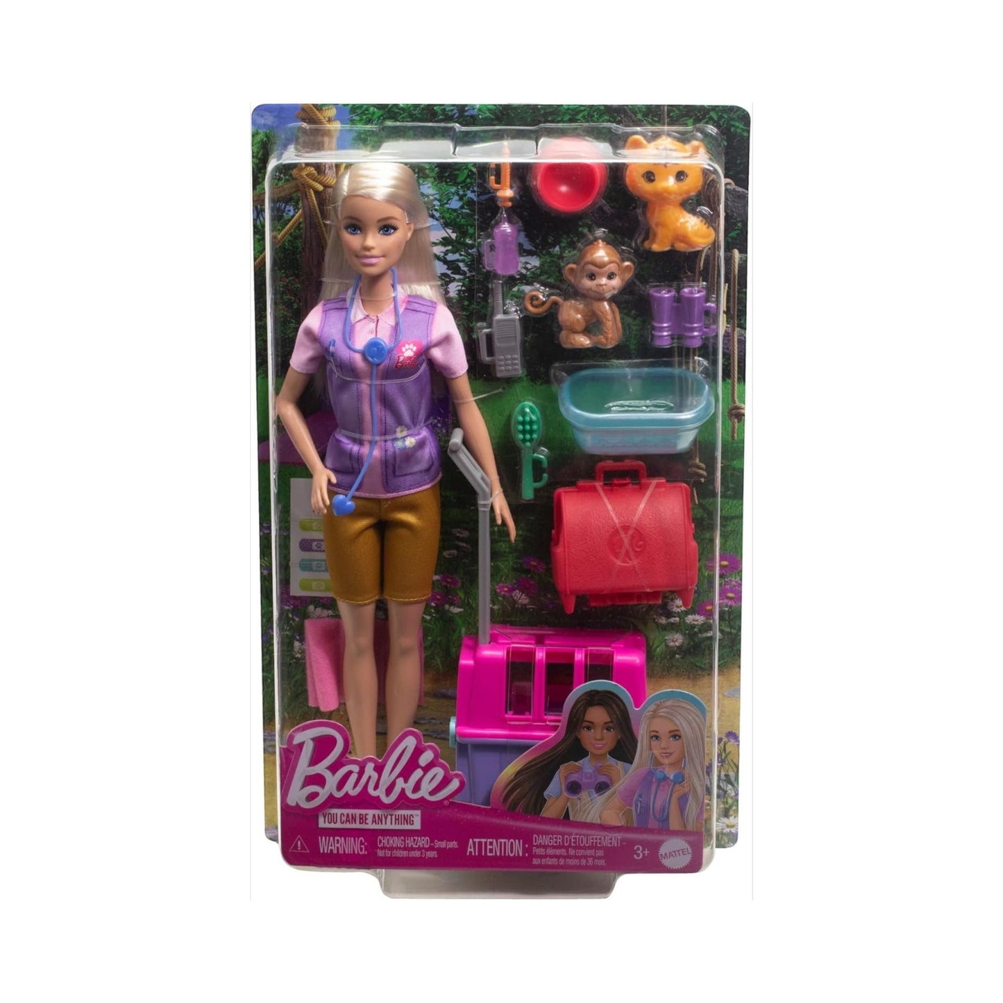 Barbie Animal Rescue Doll & Playset